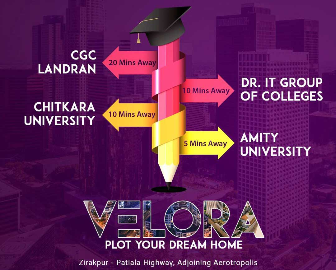 Velora MidTown, Zirakpur Location